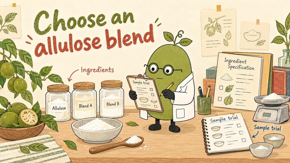 Monk Fruit Doctor compares samples and records observations for How to Choose an Allulose–Monk Fruit Blend: Ingredients, Ratio, and Sweetness.